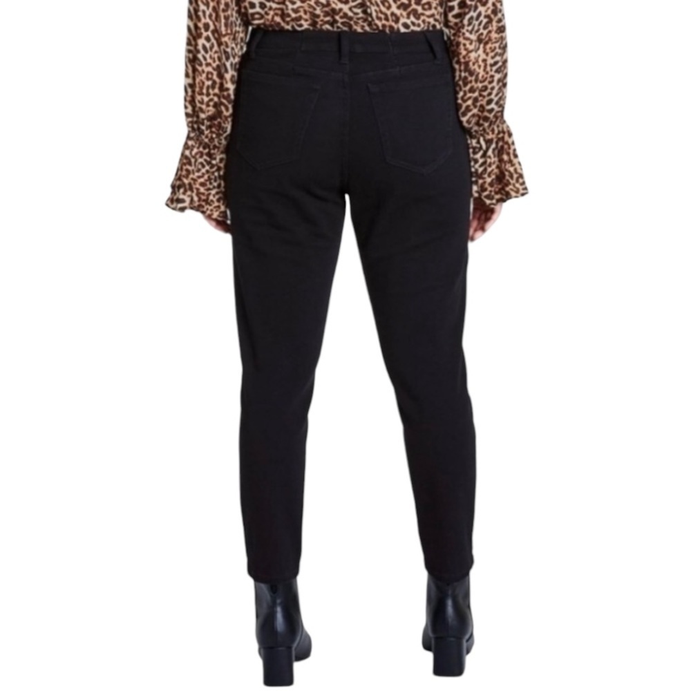 Nili Lotan x Target Black Denim Straight Leg Ankle Jeans Women’s 12 - Picture 3 of 12